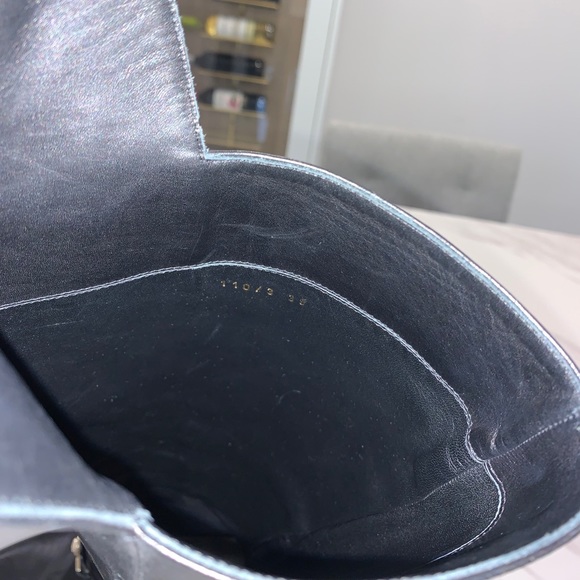 VERSACE KNEE HIGH HEEL BOOTS - Picture 11 of 11